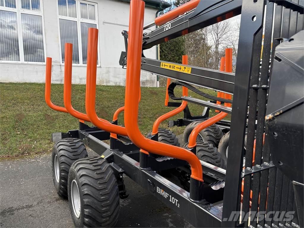BMF 10T2+720 林業拖車