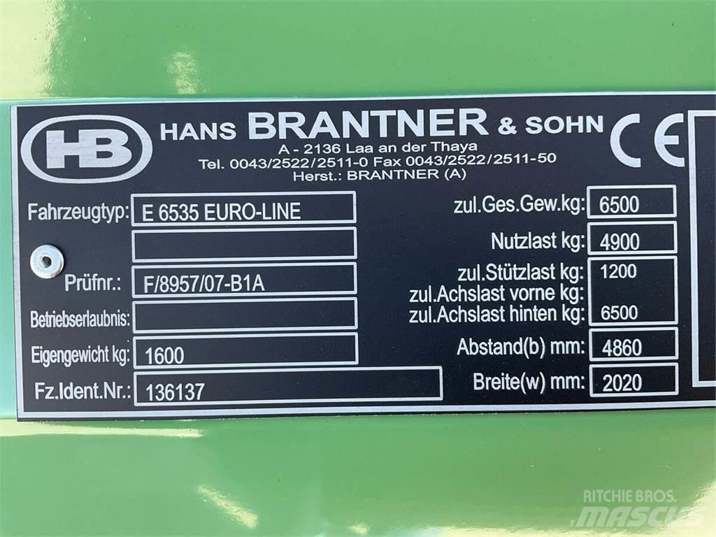 Brantner E 6535 傾卸式拖車