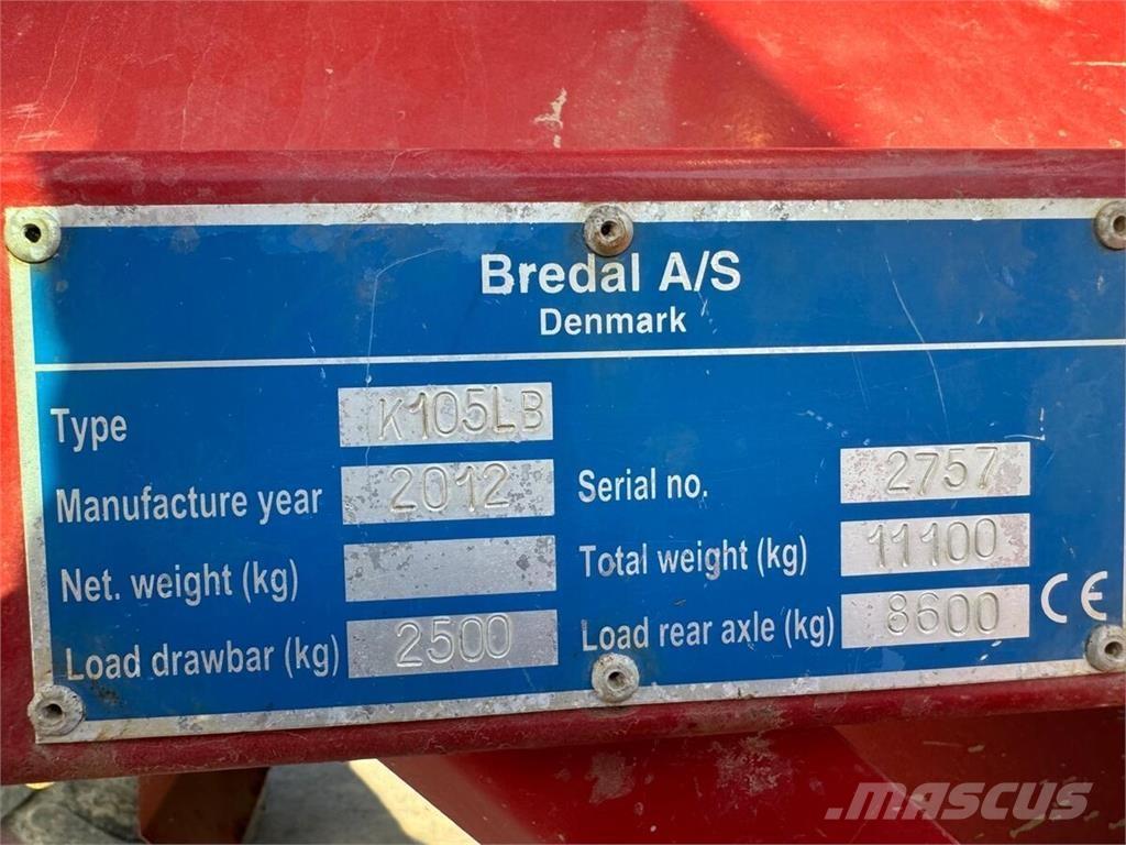 Bredal K105LB 其他施肥機械和配件