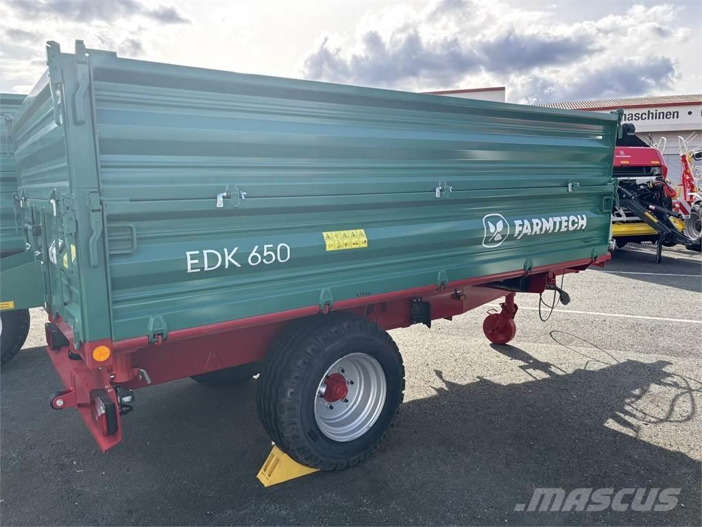 Farmtech EDK 650HD 傾卸式拖車