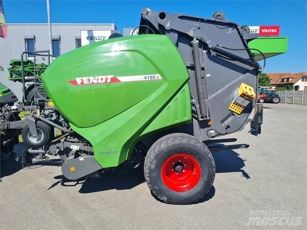 Fendt 4180 V XTRA 圓型牧草打包機