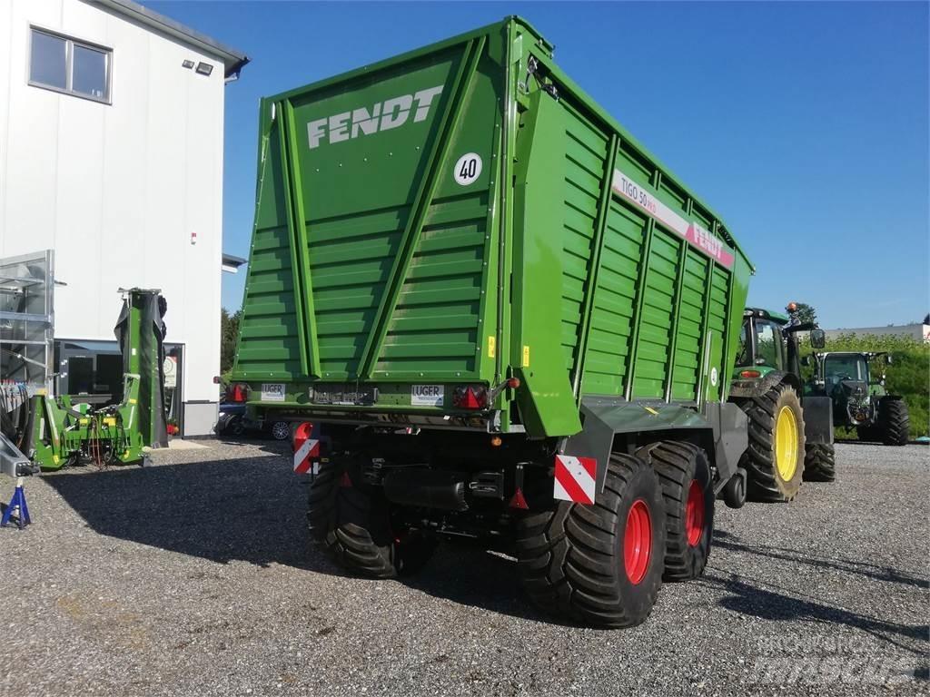 Fendt Tigo PR 50 D 自裝式拖車