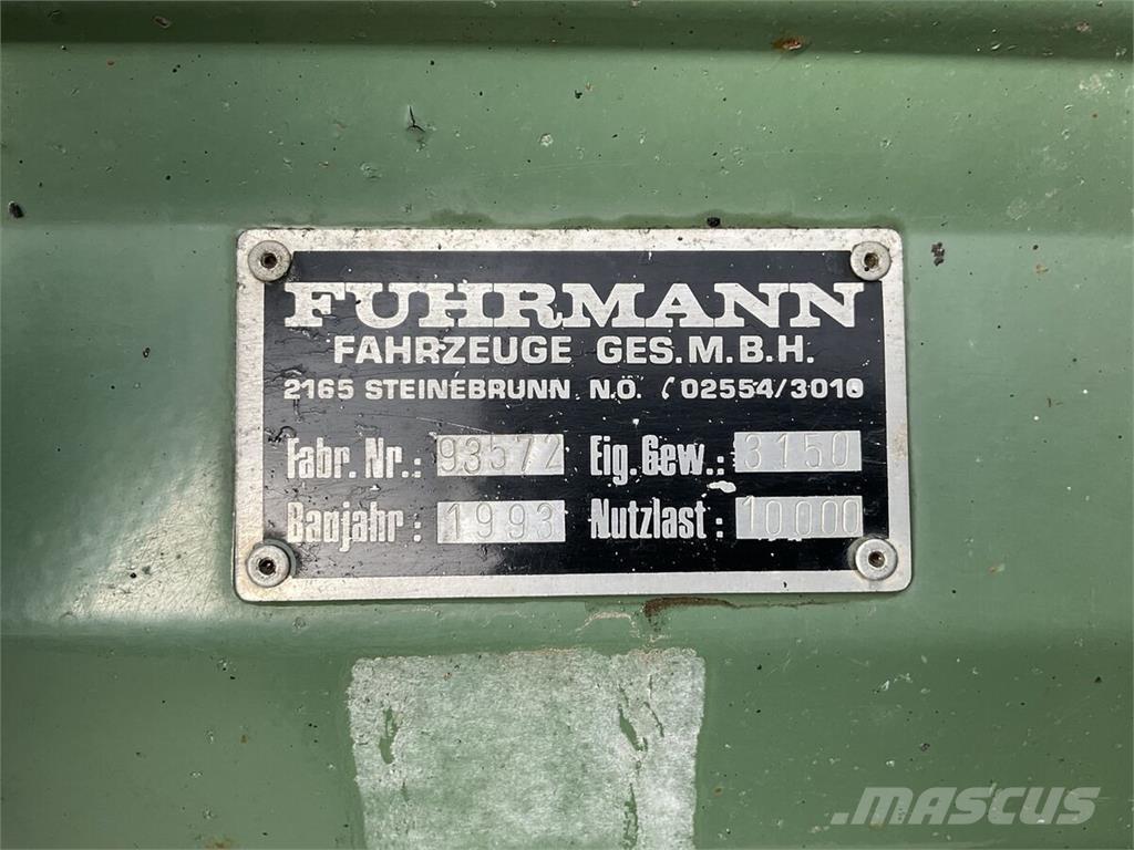 Fuhrmann FF 10.000 傾卸式拖車