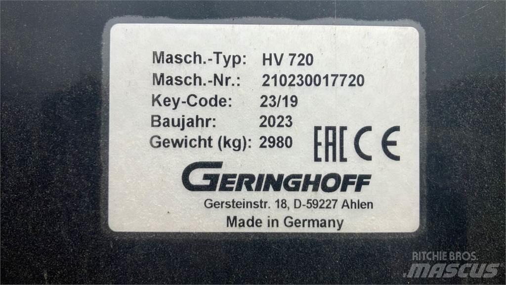 Geringhoff HV 720 聯合收穫機配件