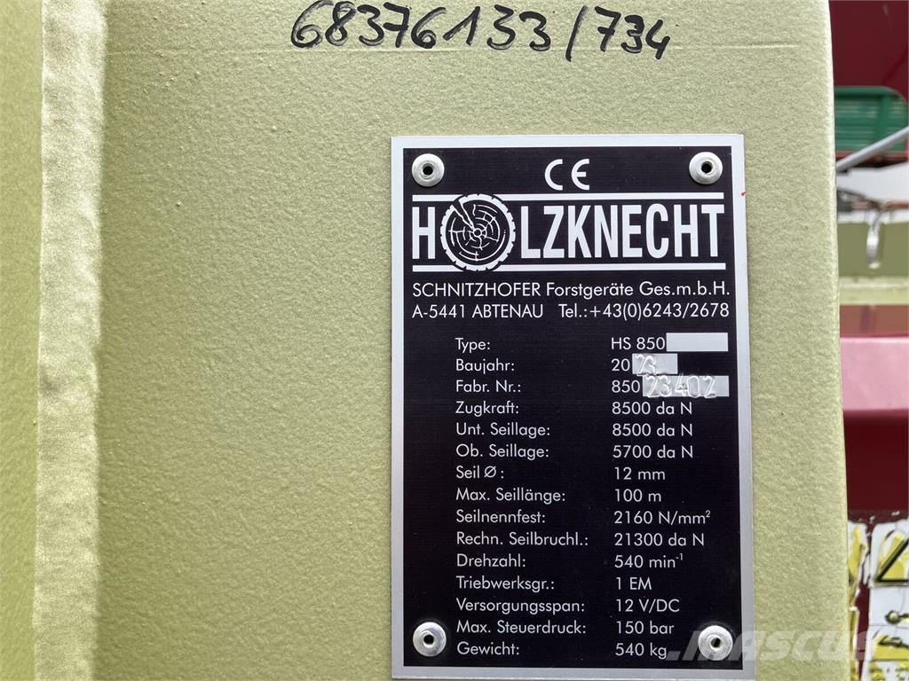  HOLZKNECHT HS 850 絞車