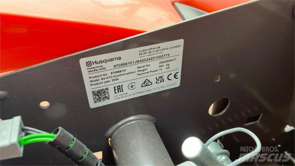 Husqvarna R 214TC 其他地面照料機械