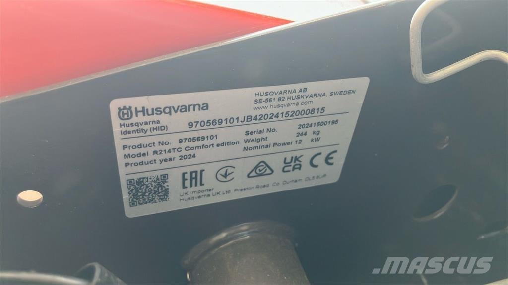 Husqvarna R 214TC 其他地面照料機械