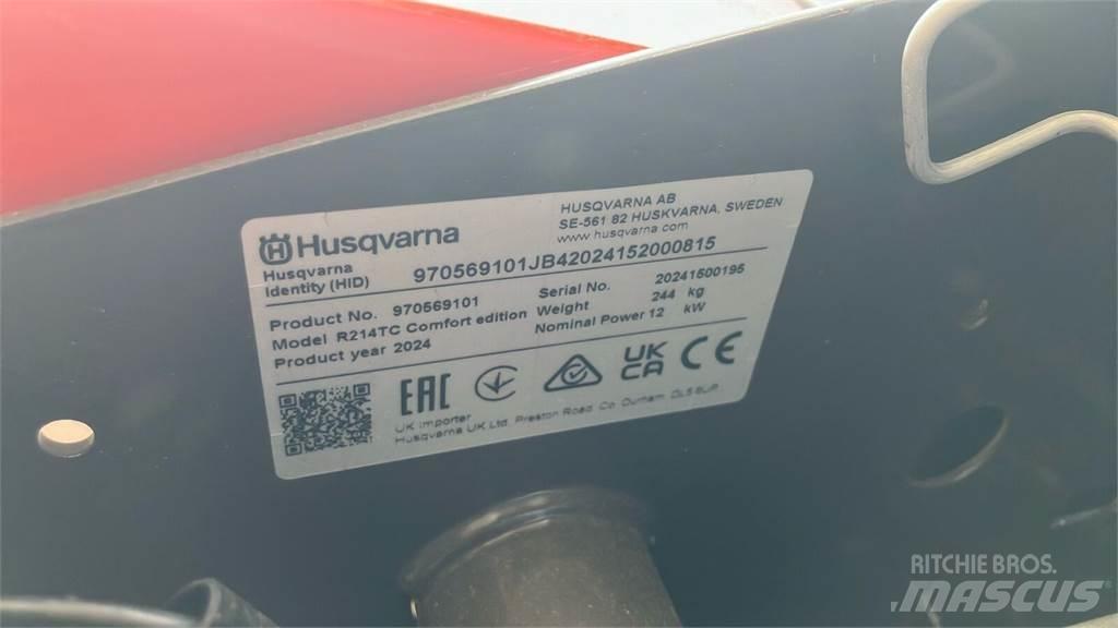 Husqvarna R 214TC 其他地面照料機械