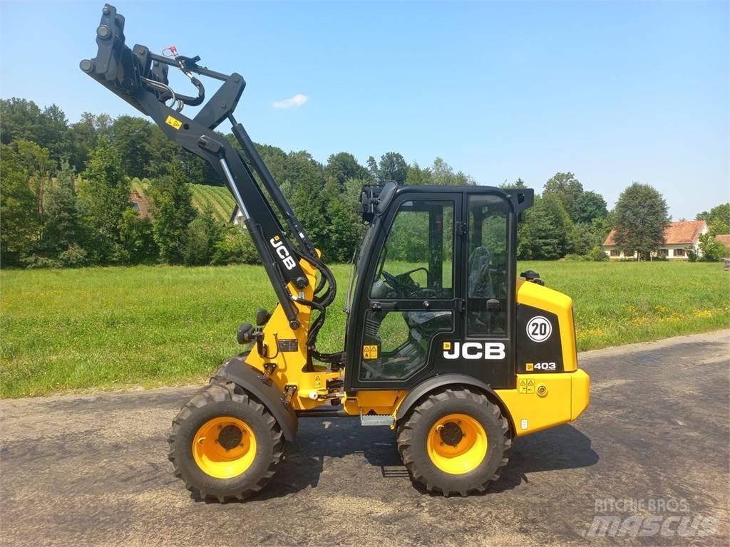 JCB 403 Agri 前端裝載機和挖掘機
