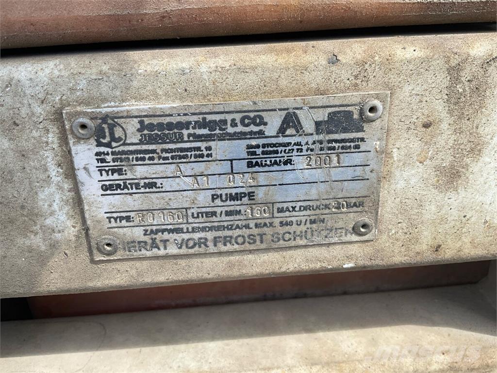  Jessernigg A1 牽引式噴霧機