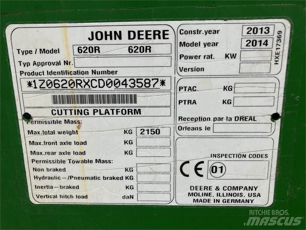 John Deere 620R 聯合收穫機配件