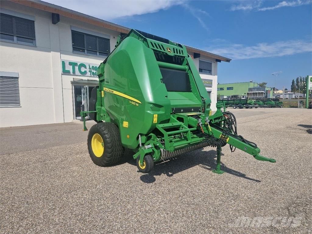 John Deere V461M 圓型牧草打包機