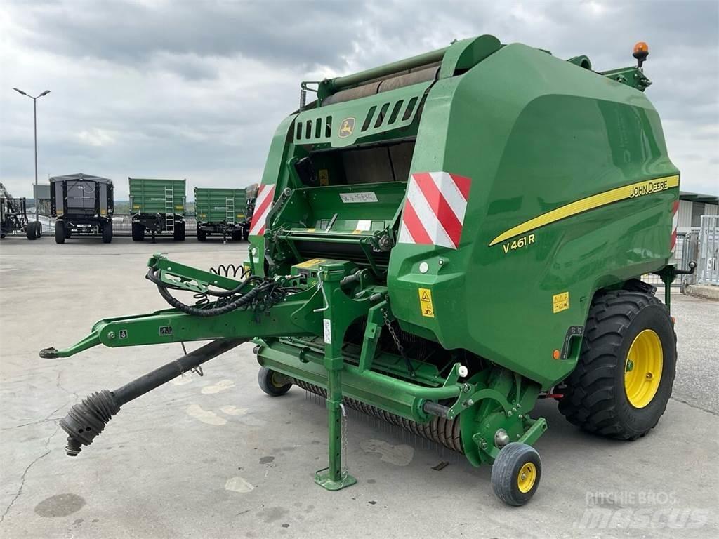 John Deere V461R 圓型牧草打包機