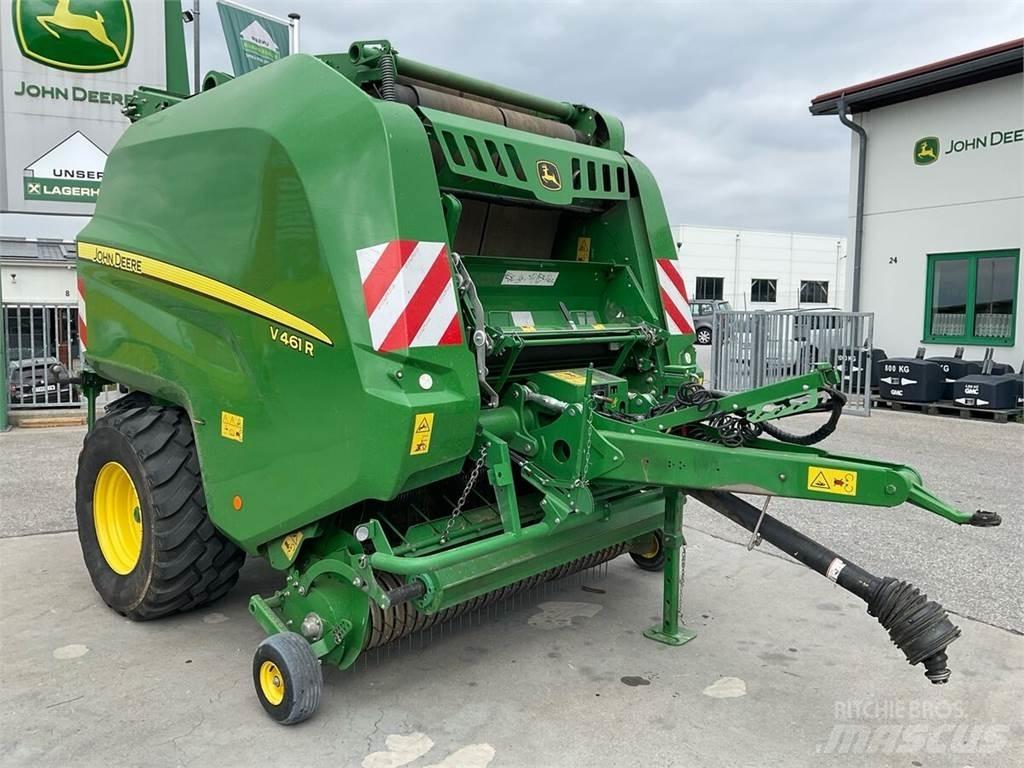 John Deere V461R 圓型牧草打包機