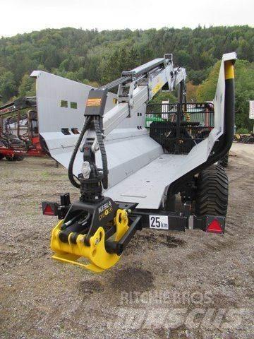 Kesla 124H + 305T 林業拖車