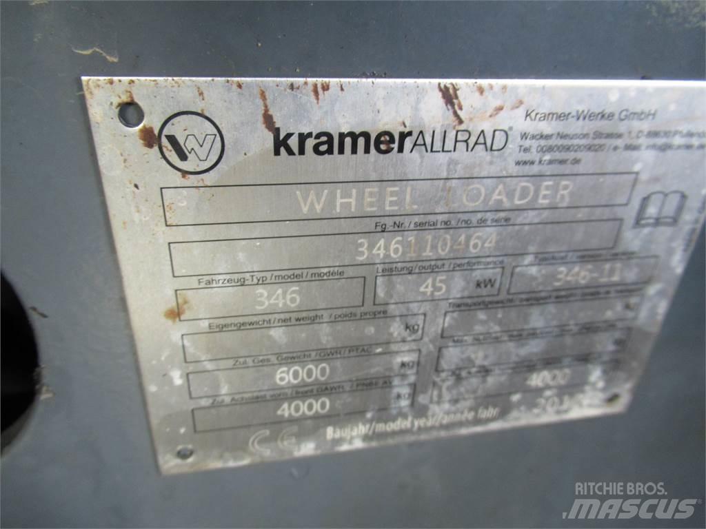 Kramer 750T 前端裝載機和挖掘機