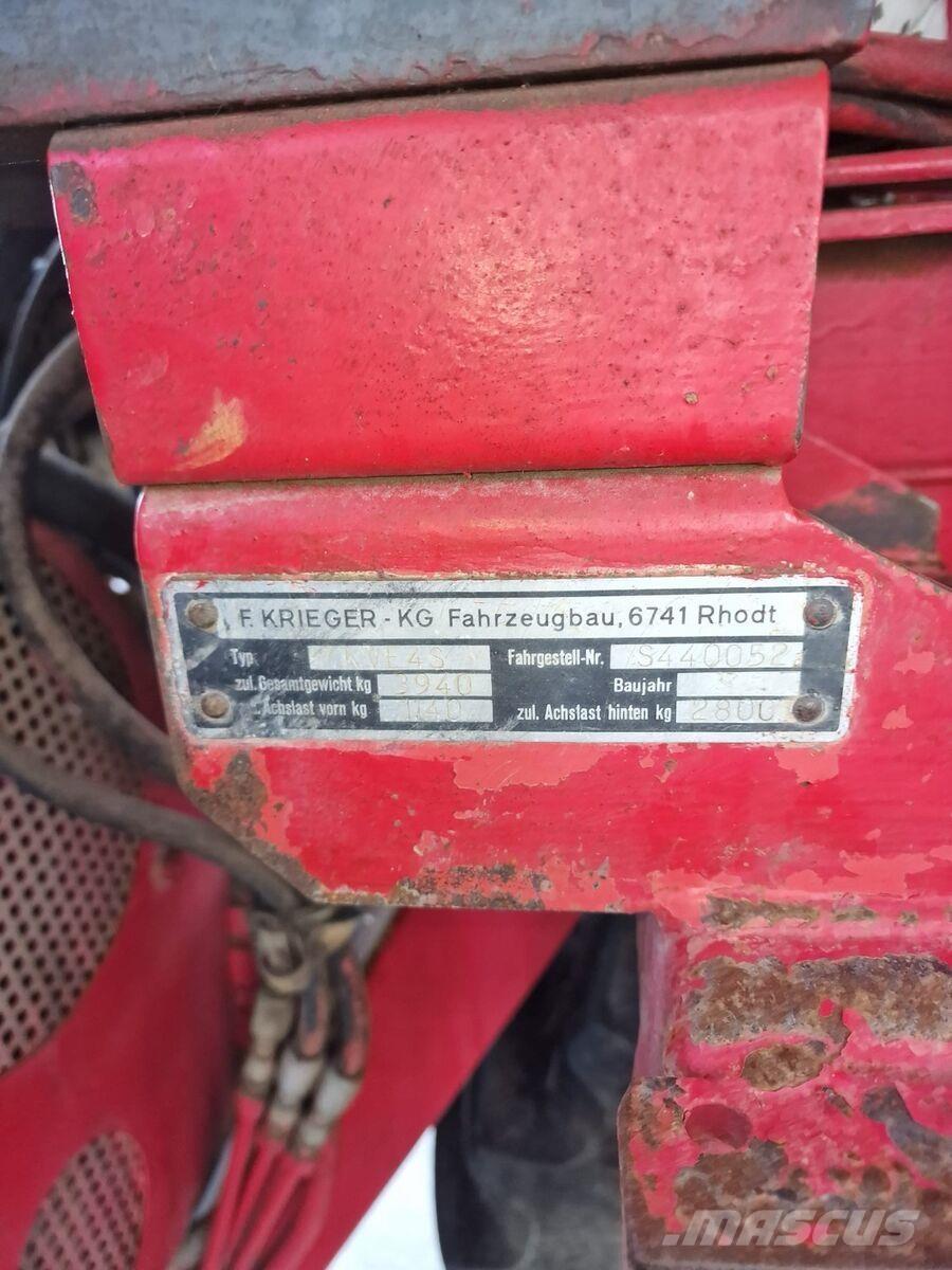  Krieger KVE 4S 葡萄收穫機