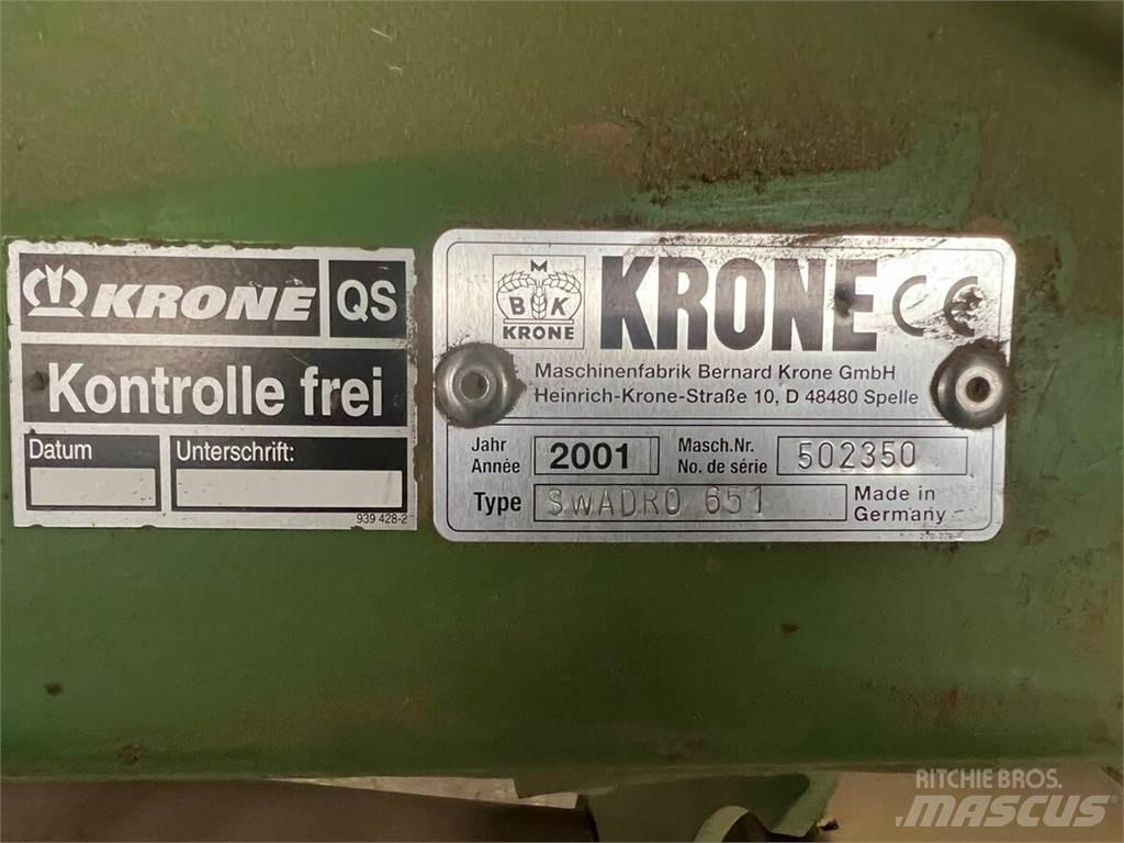 Krone Swadro 651 收割列行機(撒布機)