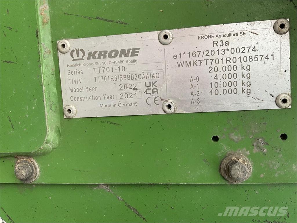 Krone TX 460 GL 自裝式拖車
