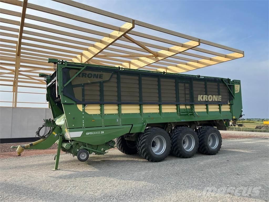 Krone ZX 560 GD 自裝式拖車