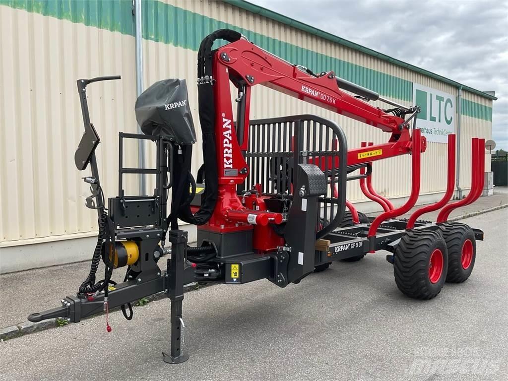 Krpan GP 9 DF 林業拖車