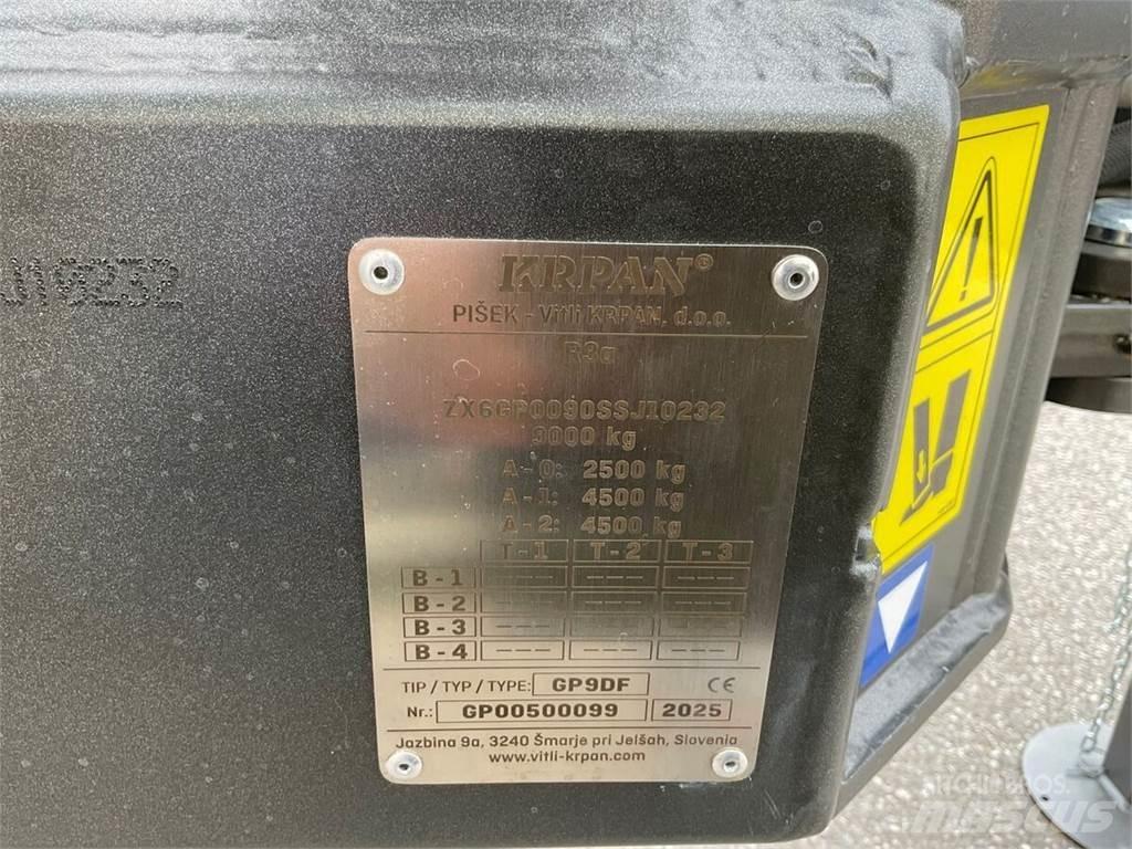 Krpan GP 9 DF 林業拖車