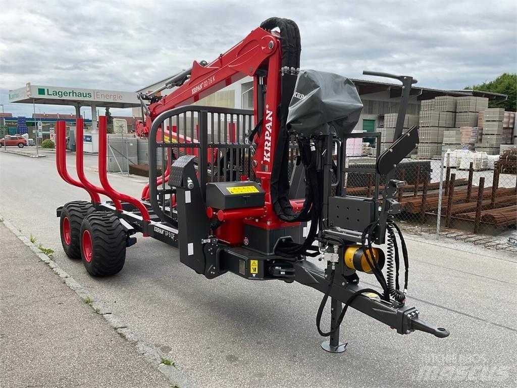Krpan GP 9 DF 林業拖車