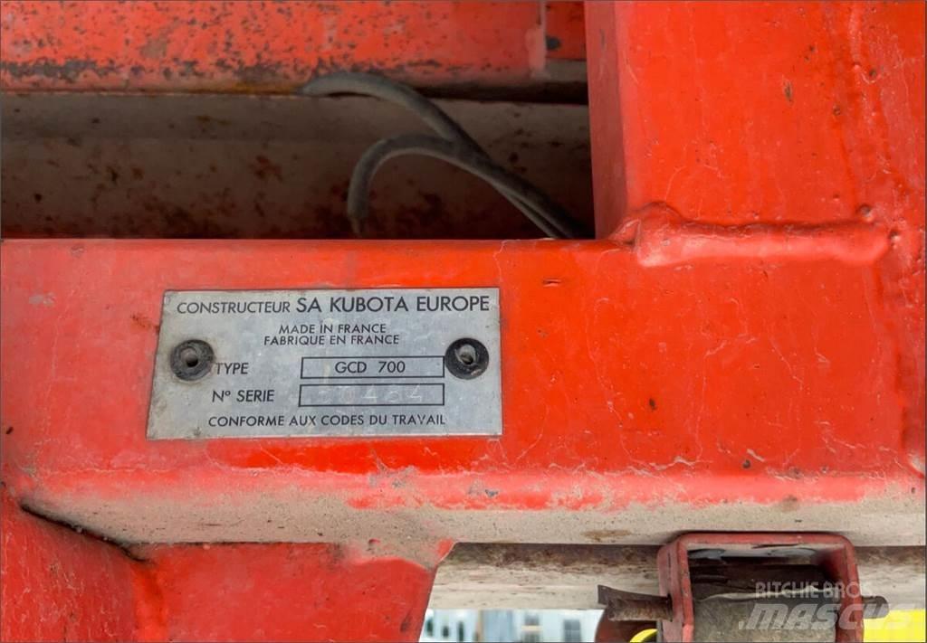 Kubota GCD 700 其他地面照料機械