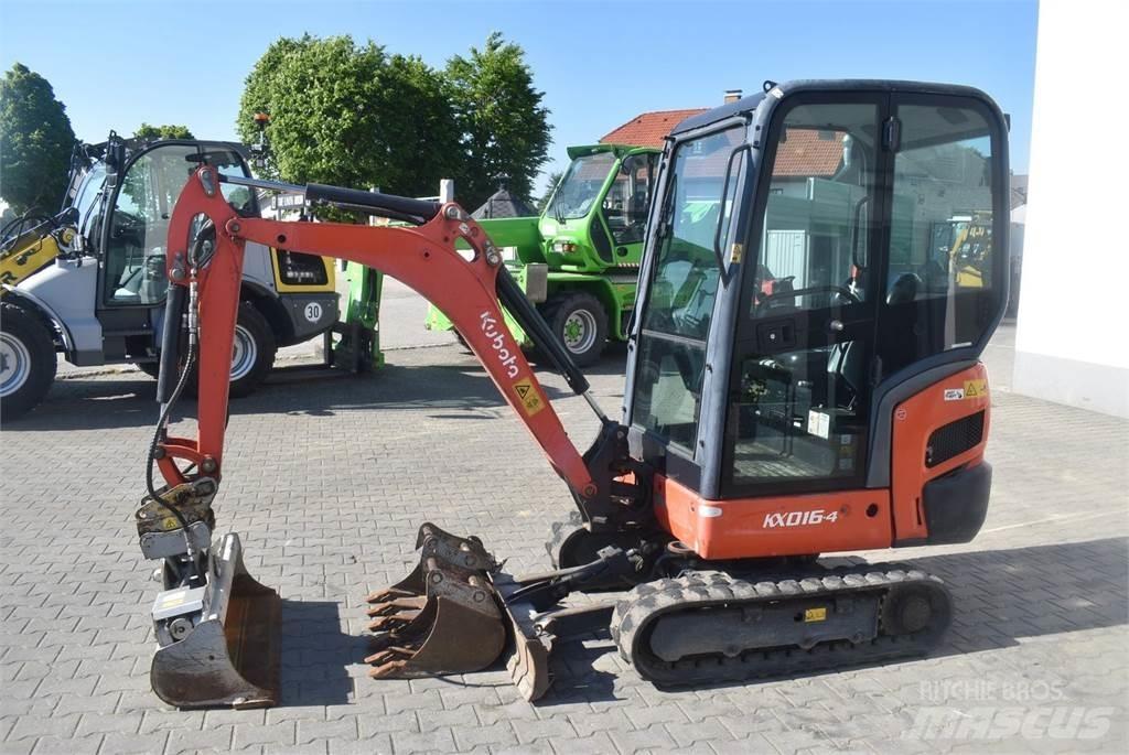 Kubota KX016-4 小型挖土機/掘鑿機<7t(小型挖掘機)