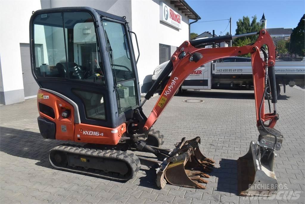Kubota KX016-4 小型挖土機/掘鑿機<7t(小型挖掘機)