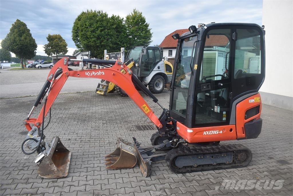 Kubota KX016-4 小型挖土機/掘鑿機<7t(小型挖掘機)
