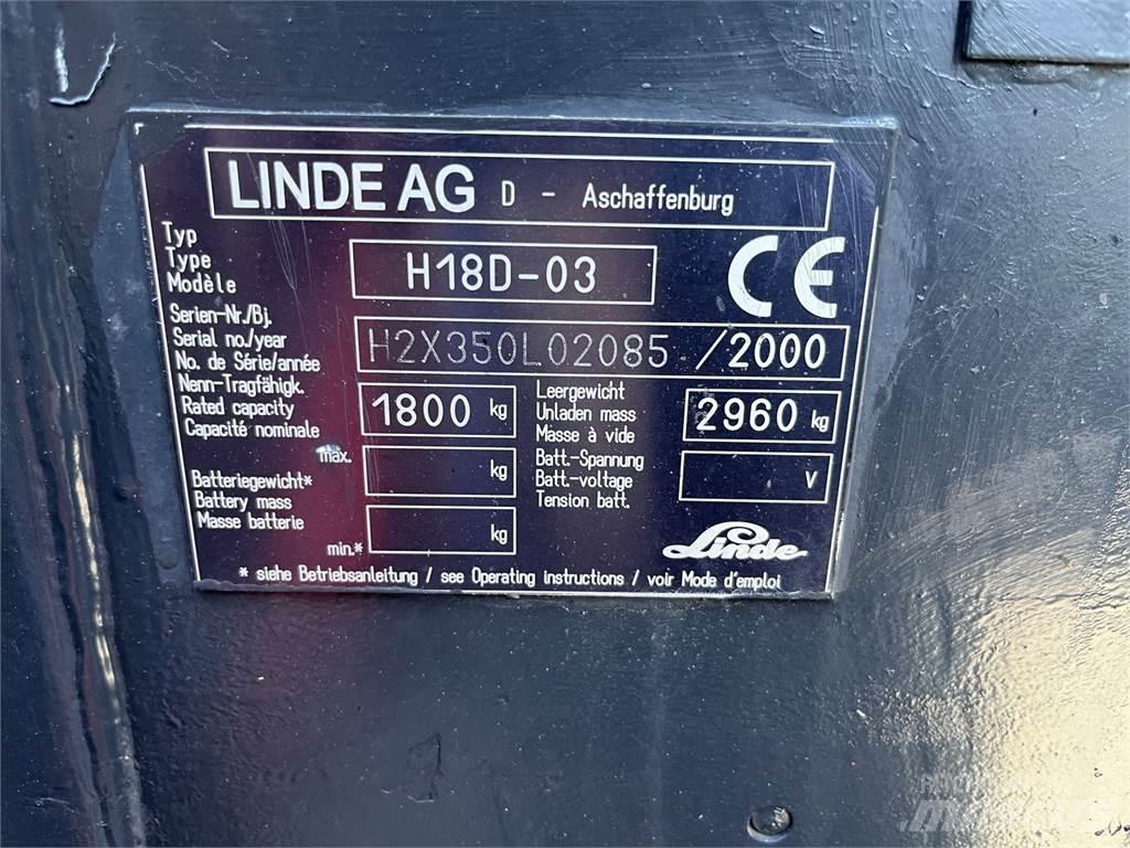 Linde H 18 D 堆高機(叉車)-其他
