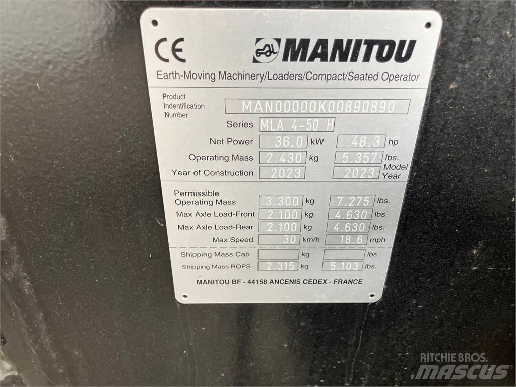 Manitou MLA 4-50 前端裝載機和挖掘機
