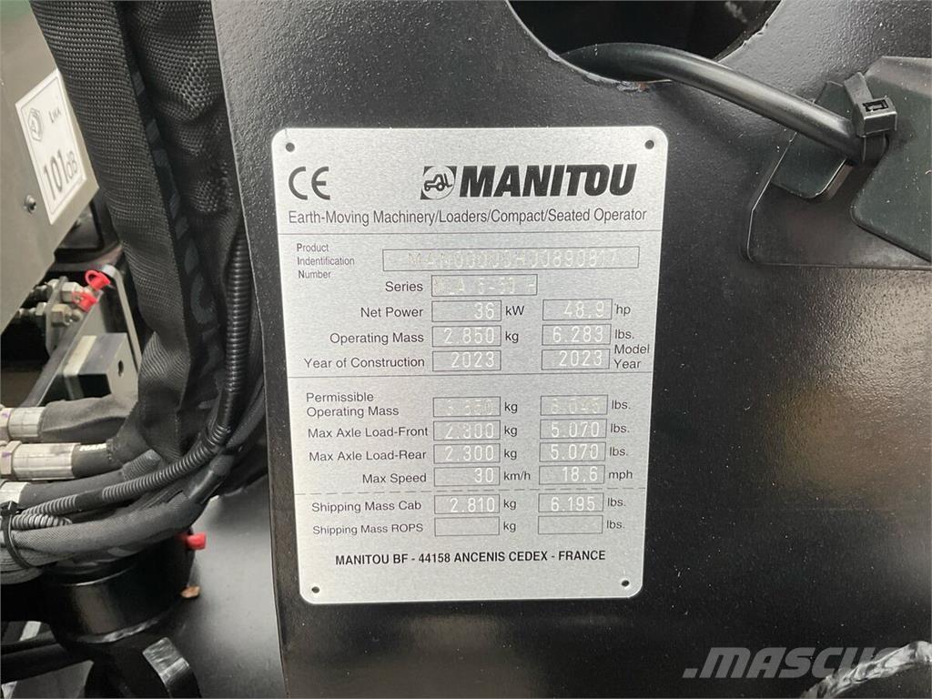 Manitou MLA 5-50 H 前端裝載機和挖掘機