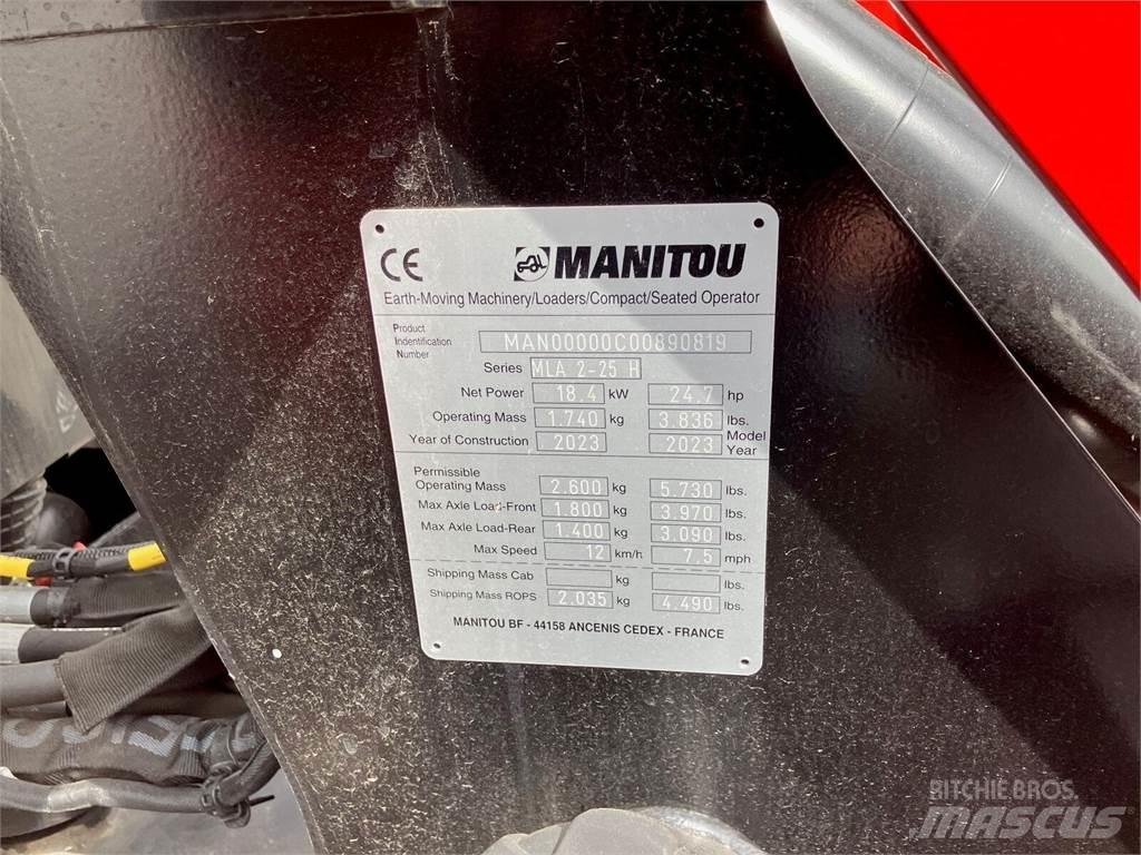 Manitou MLA2-25 前端裝載機和挖掘機