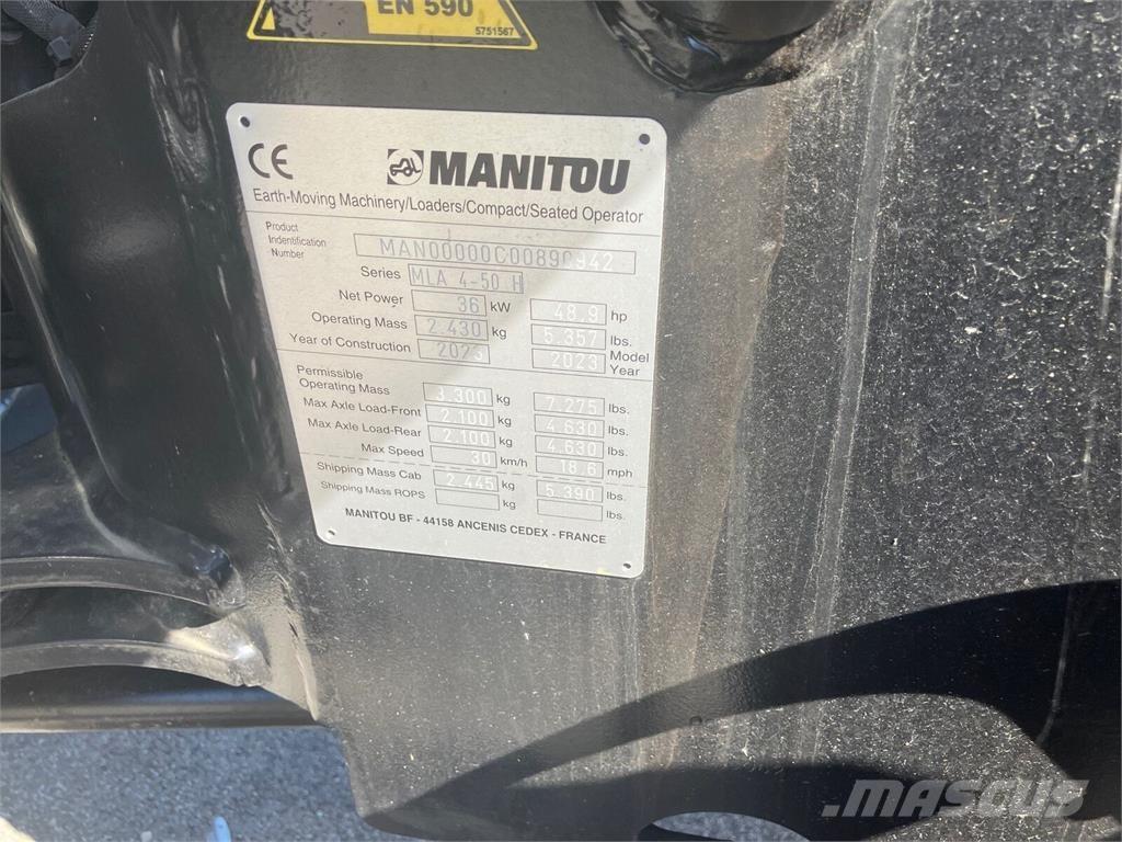 Manitou MLA4-50 前端裝載機和挖掘機