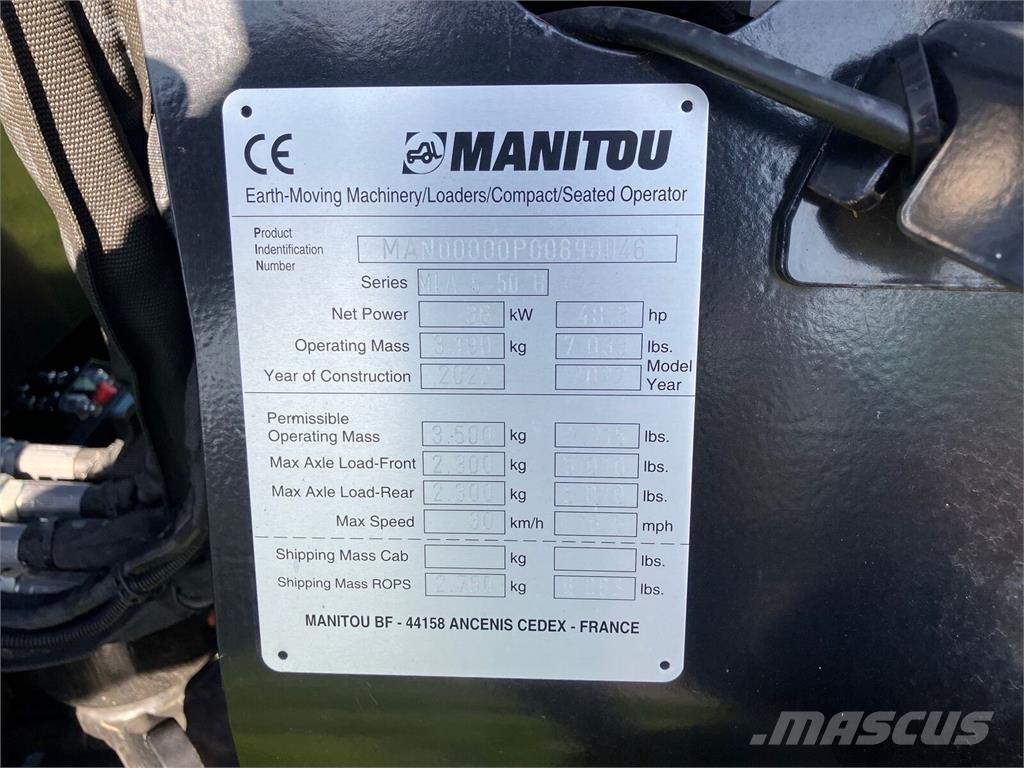 Manitou MLA5-50 前端裝載機和挖掘機