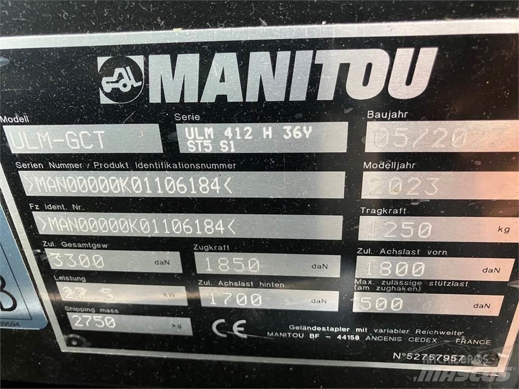 Manitou ULM 412 H 伸縮臂操作車