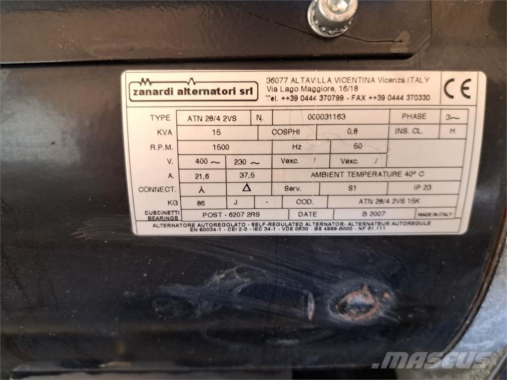 Mase 15 kVA 其他畜牧業機械和配件
