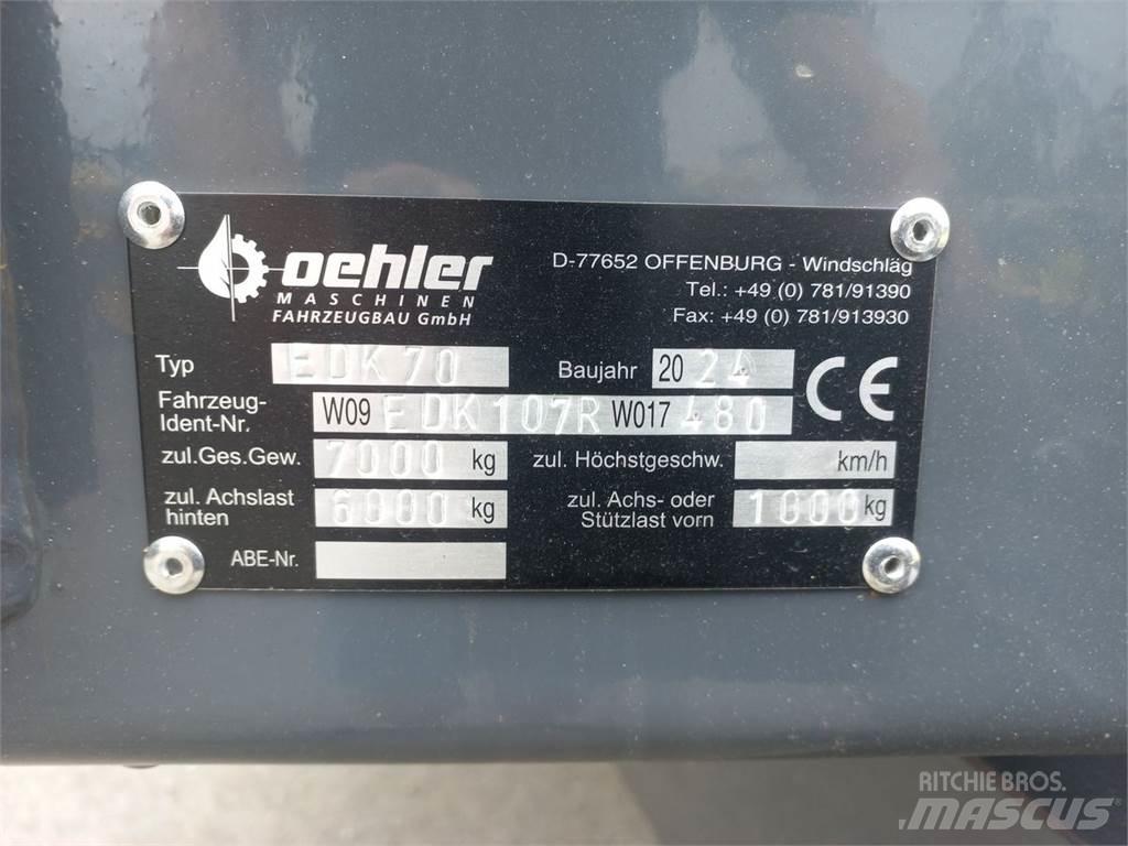 Oehler EDK 70 傾卸式拖車
