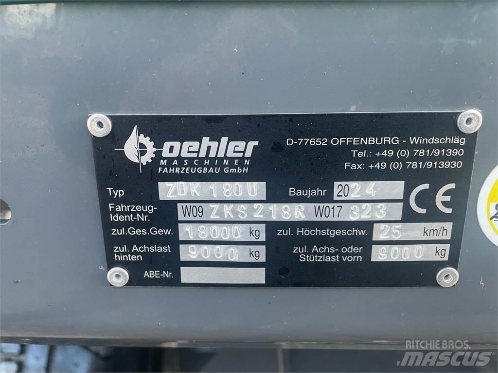 Oehler ZDK 180U 傾卸式拖車