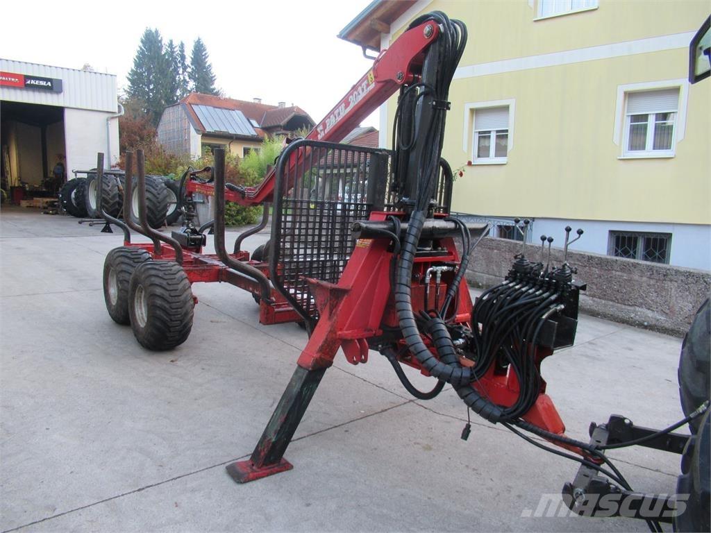 Patu 8T + 203T 林業拖車