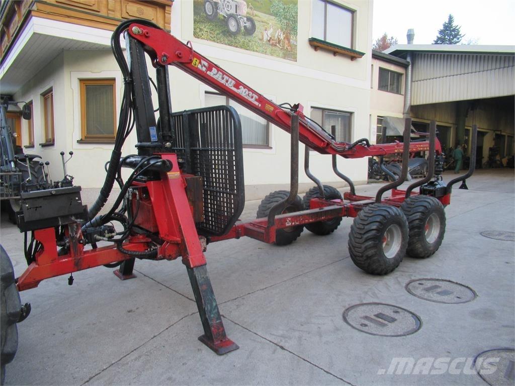 Patu 8T + 203T 林業拖車