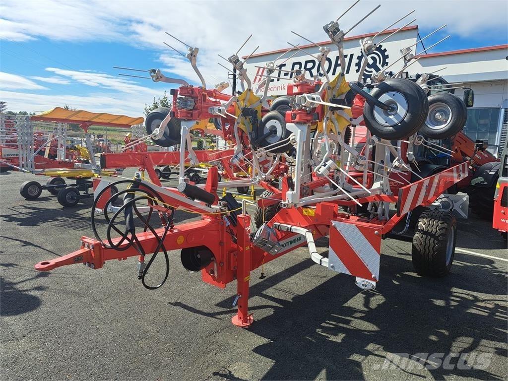 Pöttinger Hit 8680 耙與翻草機