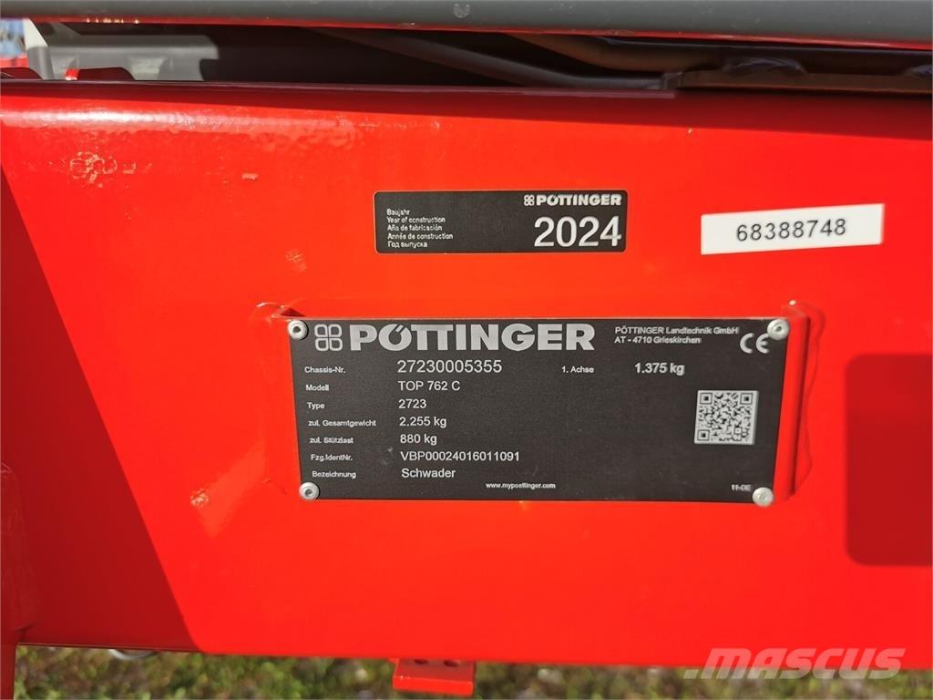 Pöttinger TOP 762C 收割列行機(撒布機)