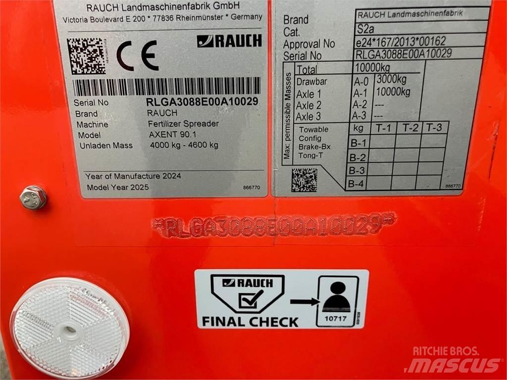 Rauch AXENT 90 其他施肥機械和配件