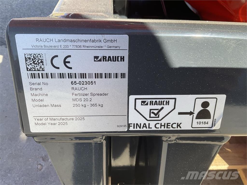 Rauch MDS 20.2 其他施肥機械和配件
