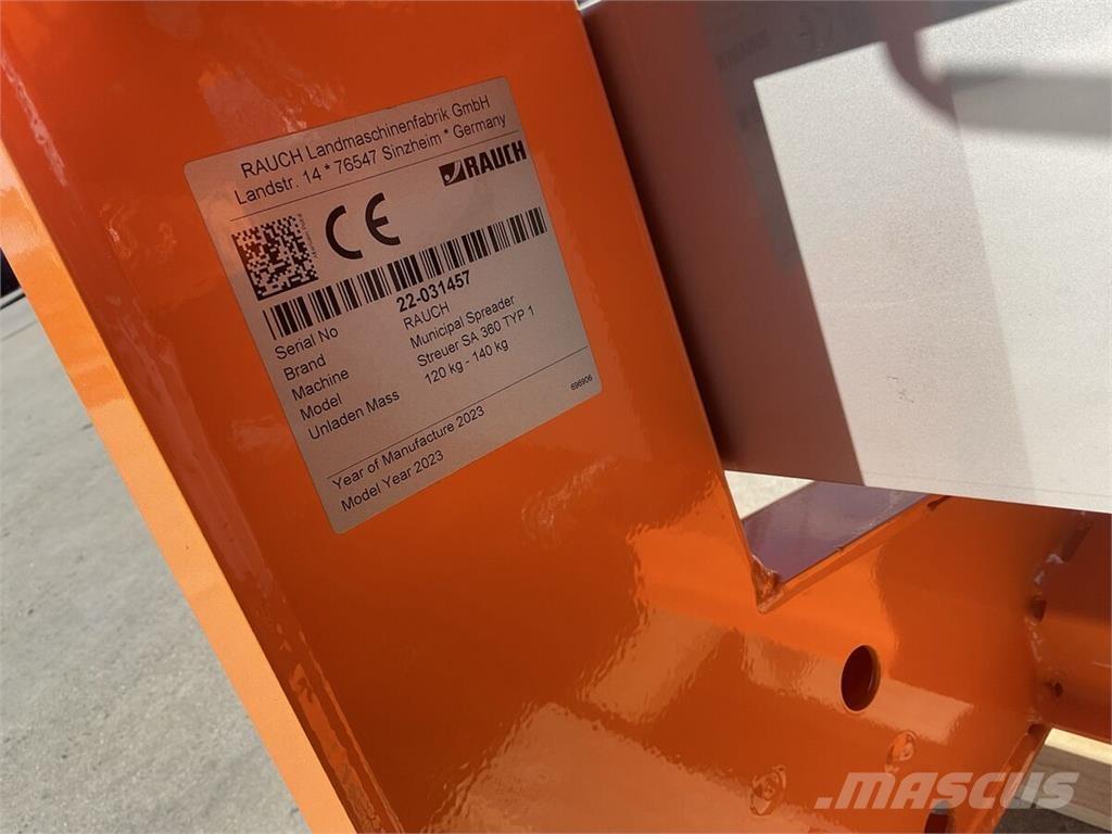 Rauch SA 360 其他地面照料機械