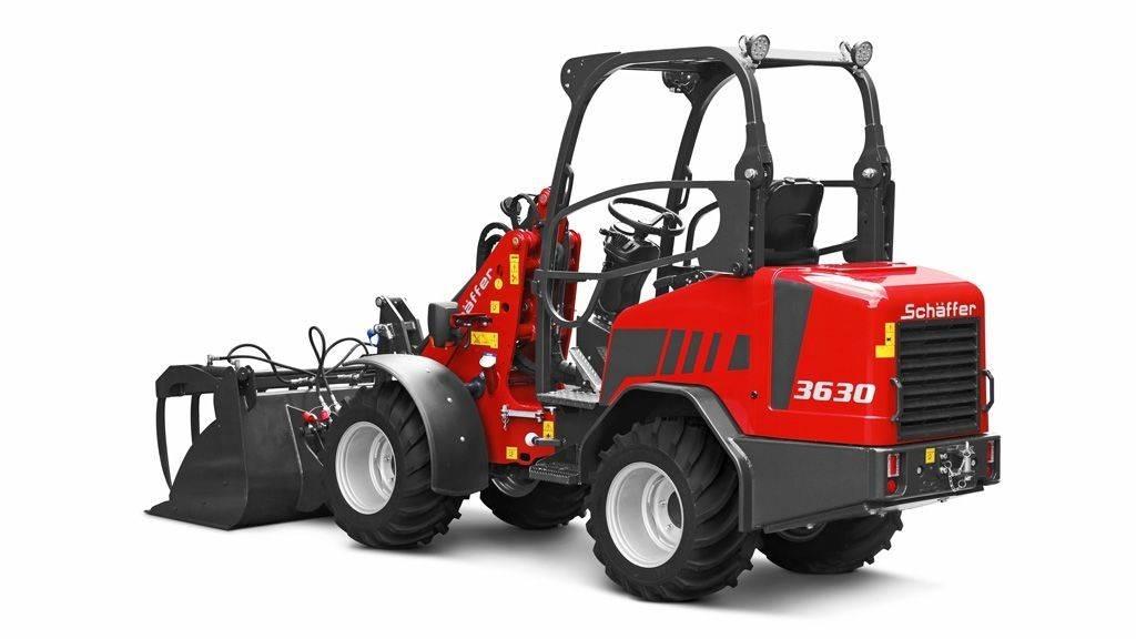 Schäffer 3630 前端裝載機和挖掘機