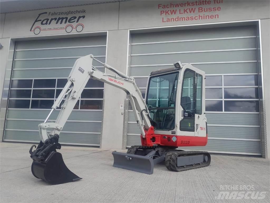 Takeuchi TB016 小型挖土機/掘鑿機<7t(小型挖掘機)
